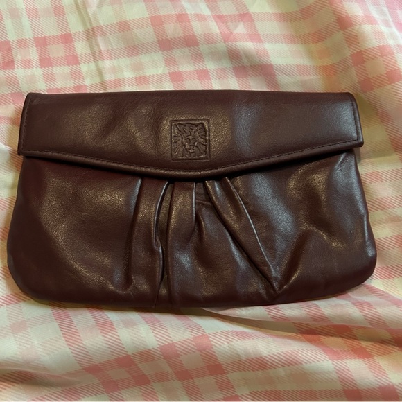 Vintage OXBLOOD St Thomas Leather Wallet - Picture 1 of 4